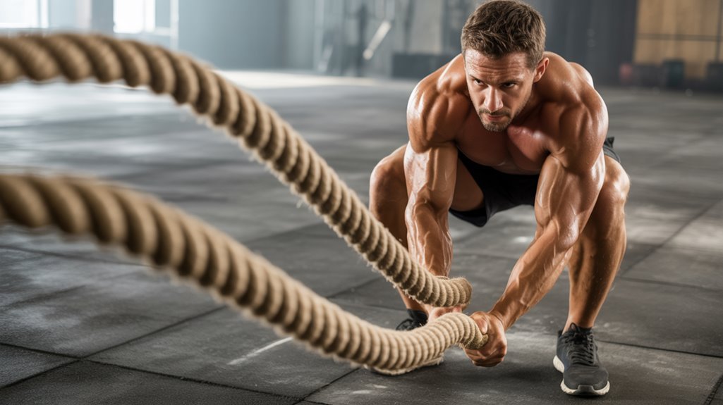 battle rope full body workout
