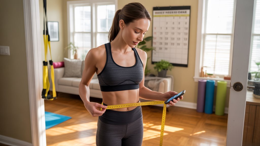 home based body transformation tracking