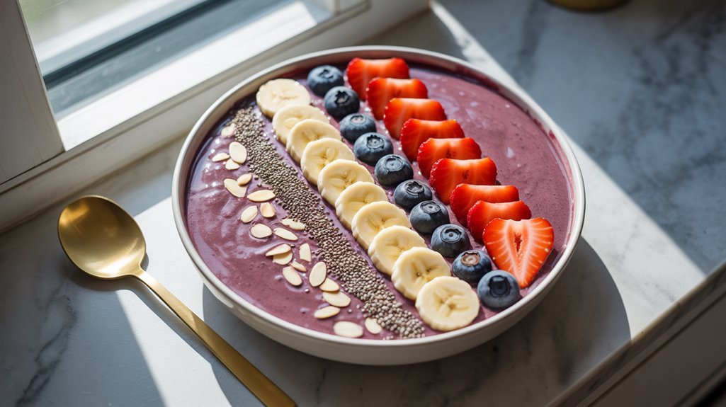 thick protein smoothie bowls