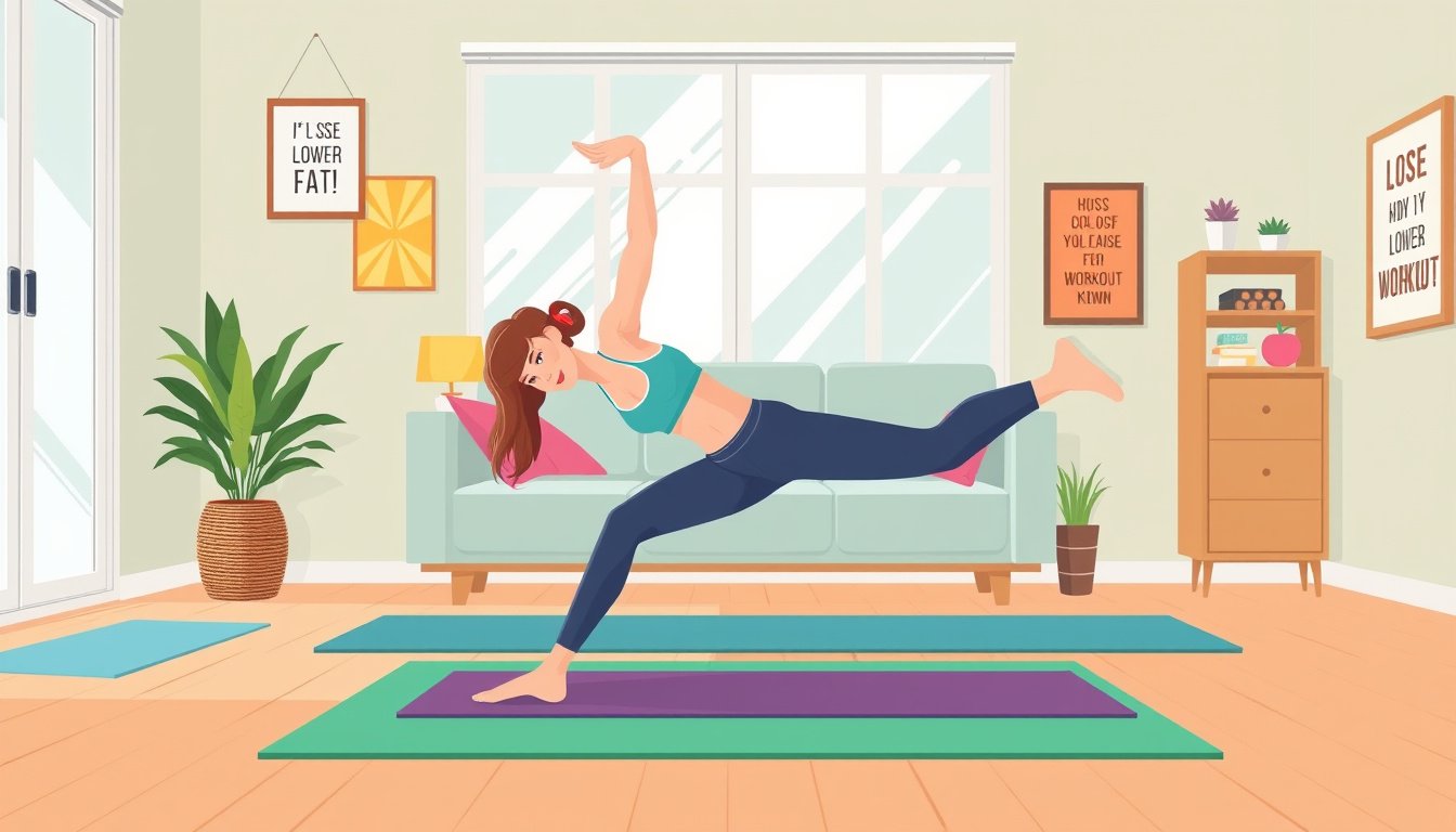 Blast Away Lower Belly Fat in Just 10 Days: The Ultimate 8-Minute Home Workout Guide!