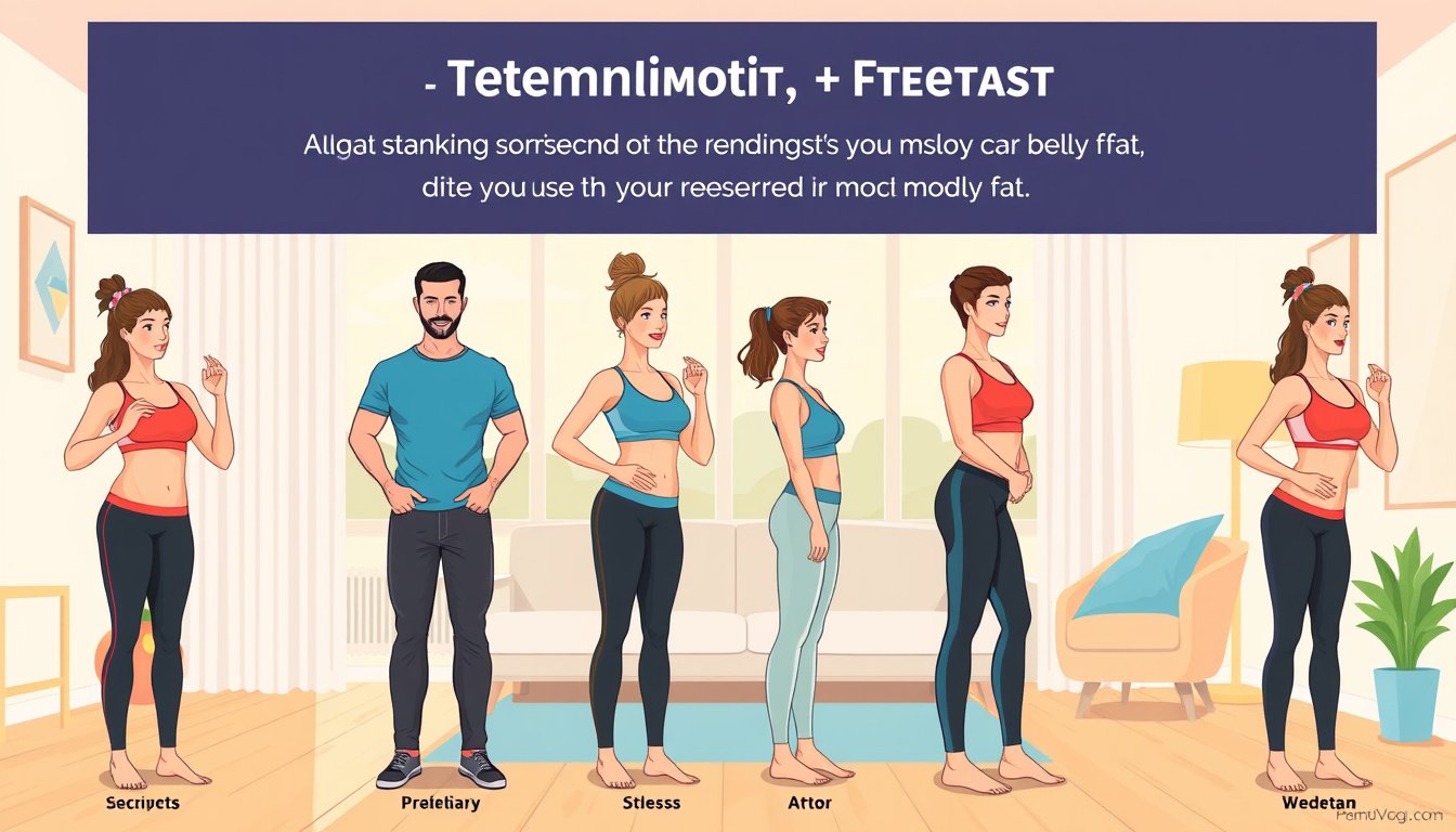 Sculpt Your Midsection: 8 Effective Standing Exercises to Torch Belly Fat and Slim Down Fast at Home