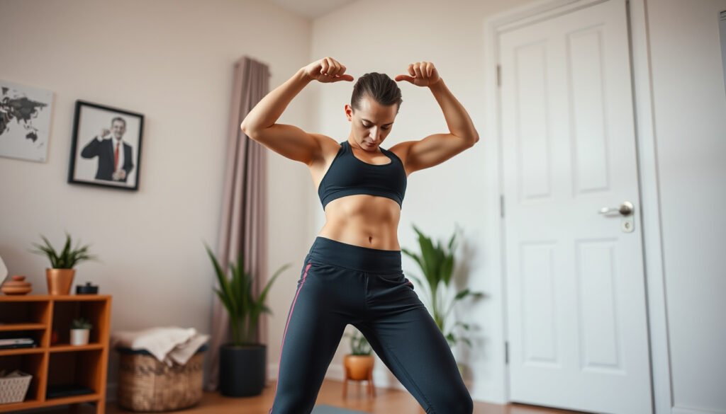 Sculpt Your Midsection in Just One Week: A No-Equipment Standing Workout for Home Fat Loss