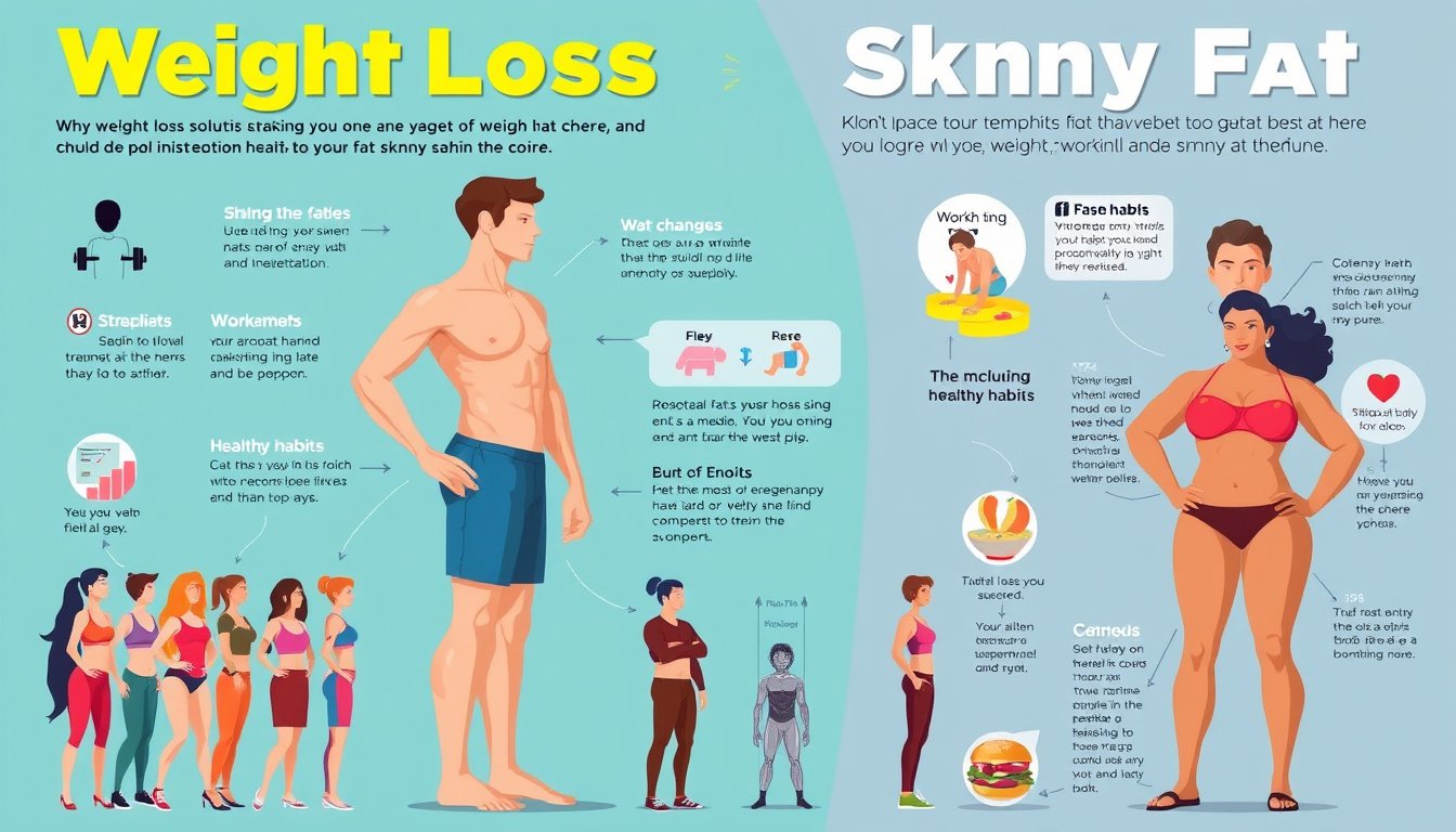 Unlocking Your Ideal Body: 10 Common Missteps Sabotaging Weight Loss and How to Transform Your Skinny Fat Frame