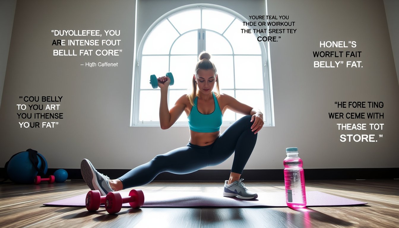 Sculpt Your Core: A 7-Day Challenge to Shed Belly Fat with Just 5 Minutes of Daily Home Workouts!