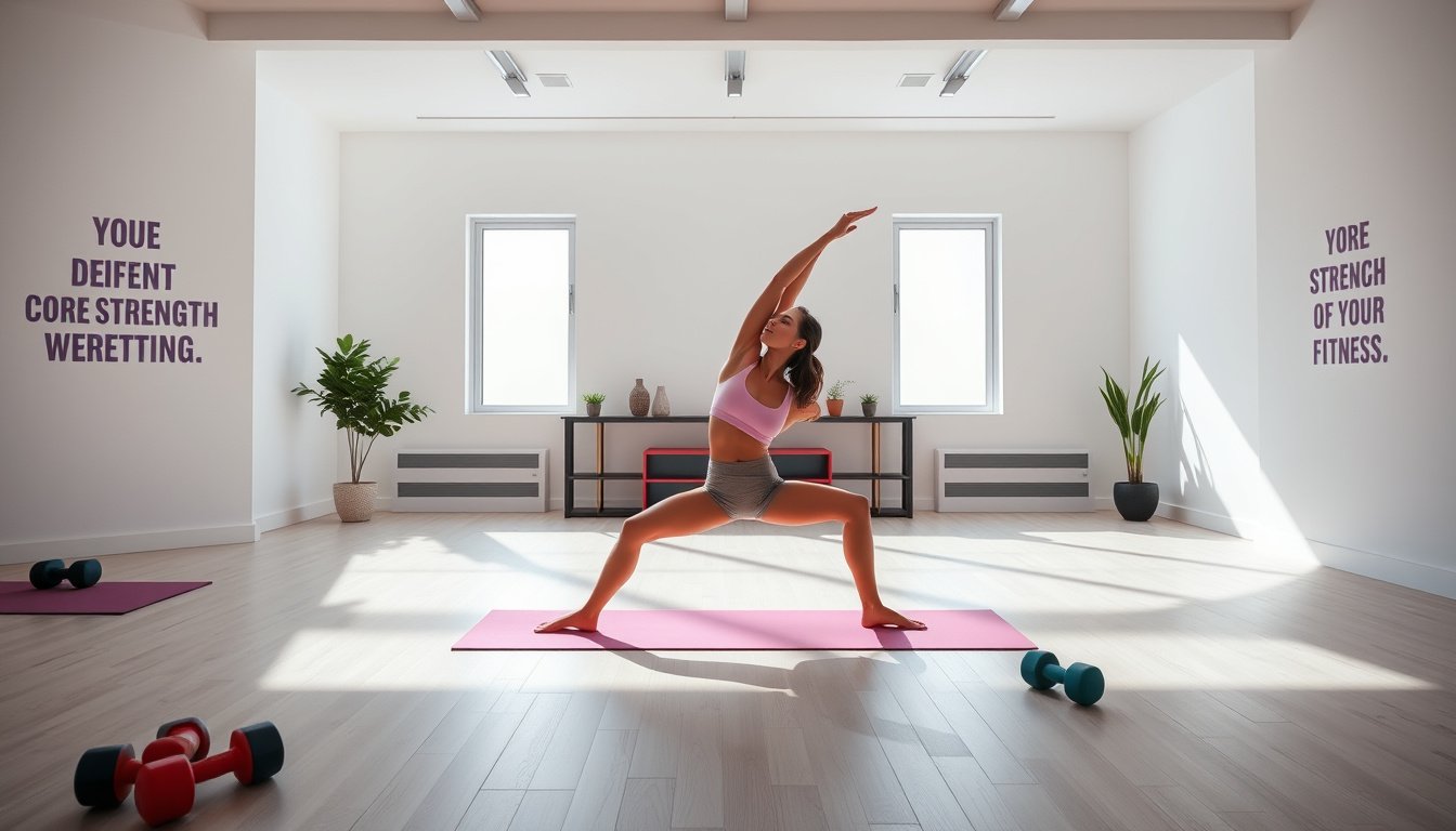 Sculpt Your Core: A Beginner's Guide to Weight Loss and Belly Fat with Energizing Yoga