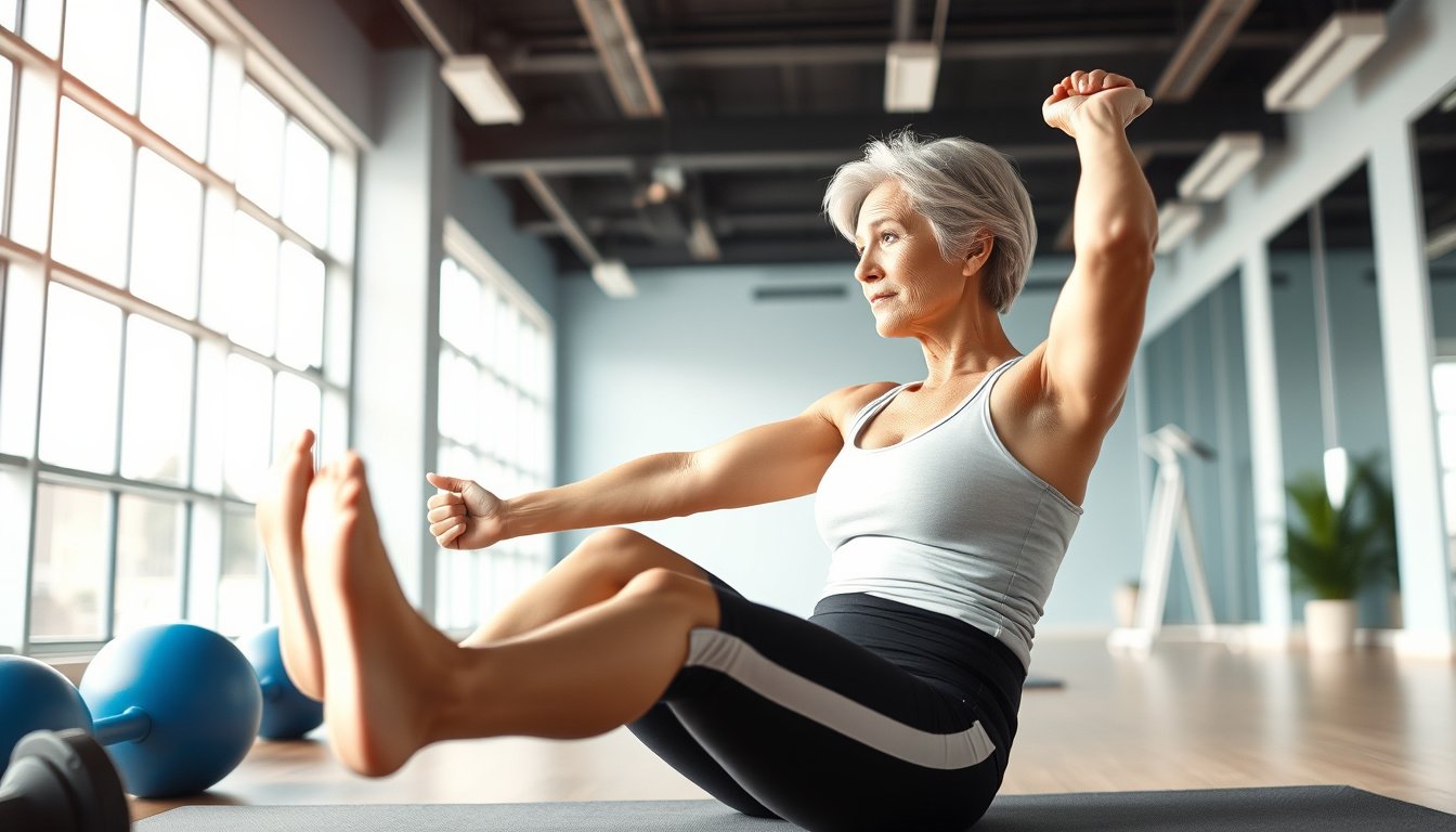 Sculpt Your Core: Effective Seated AB Exercises for Women Over 50 to Banish Belly Fat!