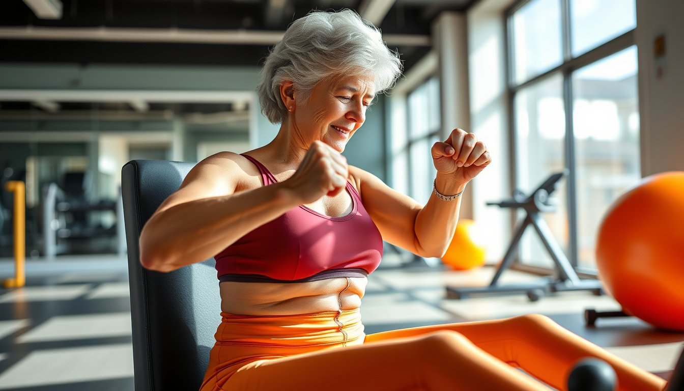 Sculpt Your Core: Effective Seated Ab Exercises for Women Over 50 to Eliminate Belly Fat