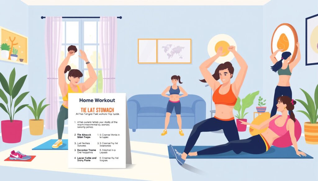 Transform Your Tummy: Achieve a Flat Stomach and Shed Pounds in Just 14 Days with This Free Home Workout Guide!