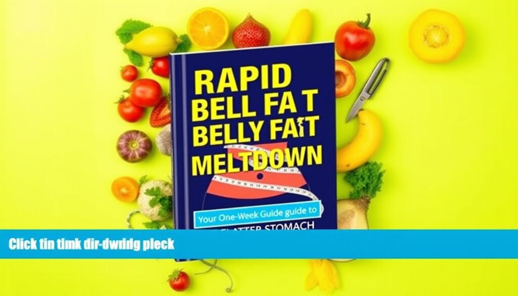 Rapid Belly Fat Meltdown: Your One-Week Guide to a Flatter Stomach