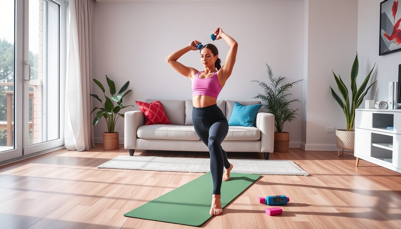 Sculpt Your Core: Achieve a Flatter Stomach in Just 14 Days with This 10-Minute Home Workout!