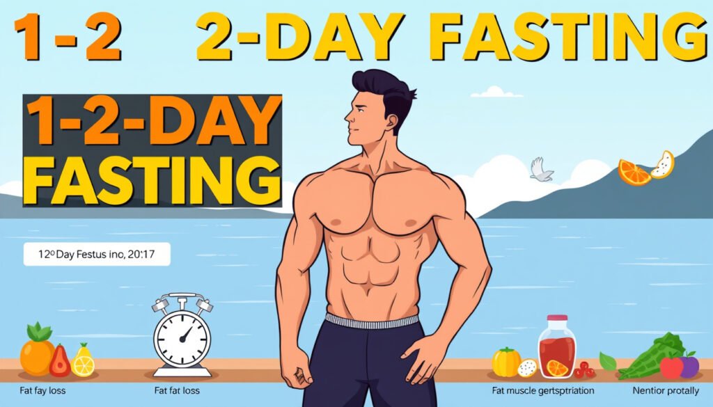 Unlocking the Secrets of 1-2 Day Fasting: Shed Fat While Preserving Muscle Strength!